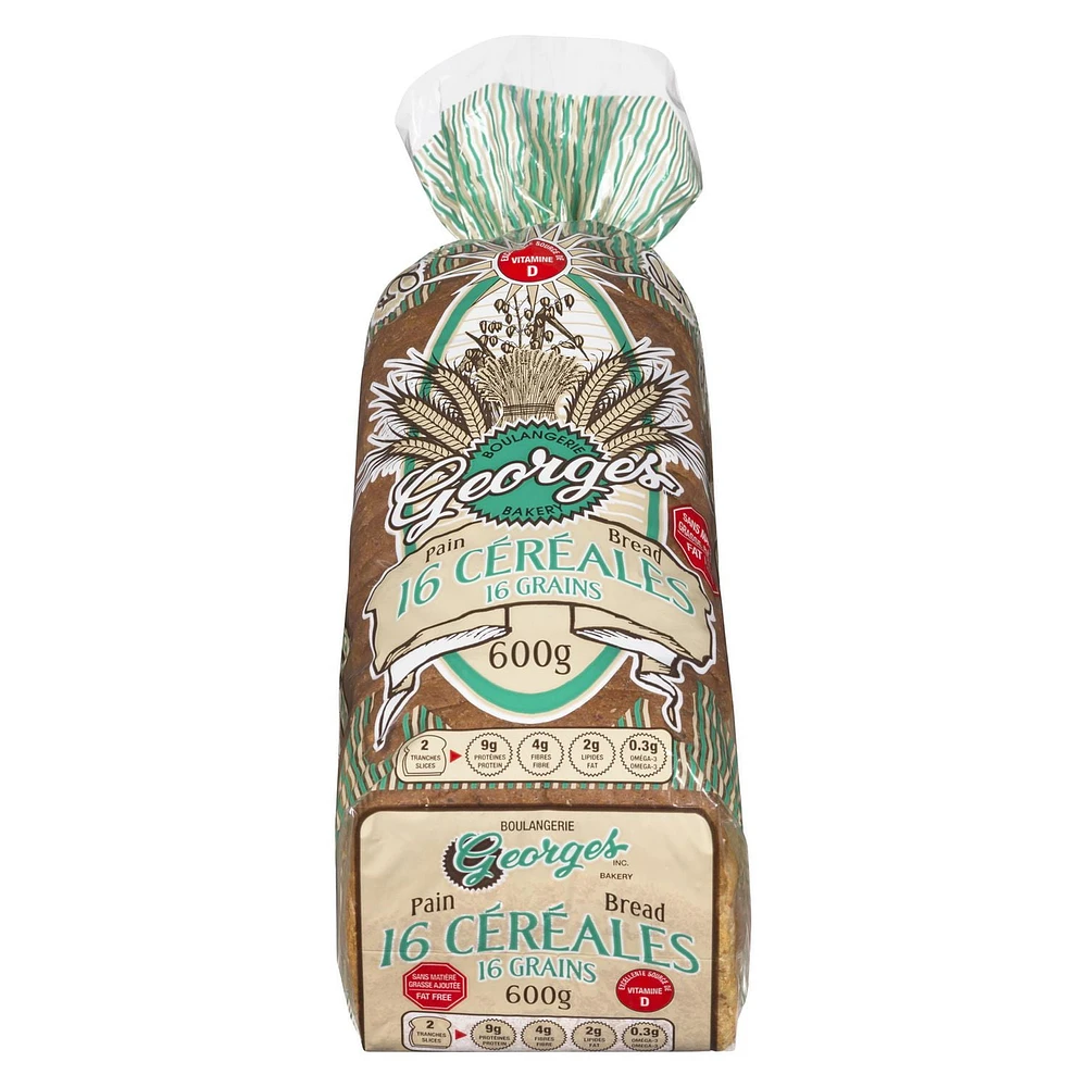 Georges 16 Grain loaf, 16 grain loaf 600 gr