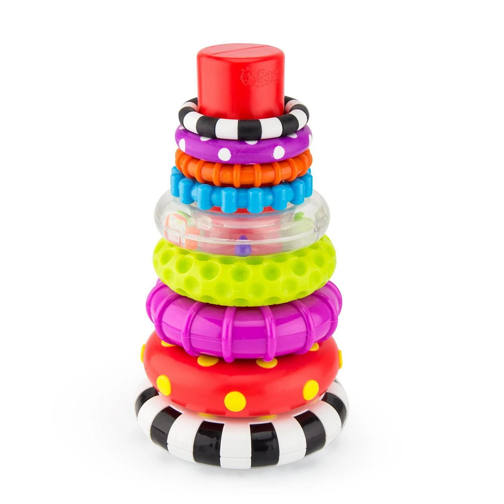 Sassy® Stacks of Circles, Explore big & small