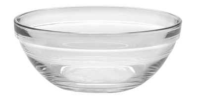 Duralex Lys Stackable Clear Glass Bowl 14 cm Set of 6