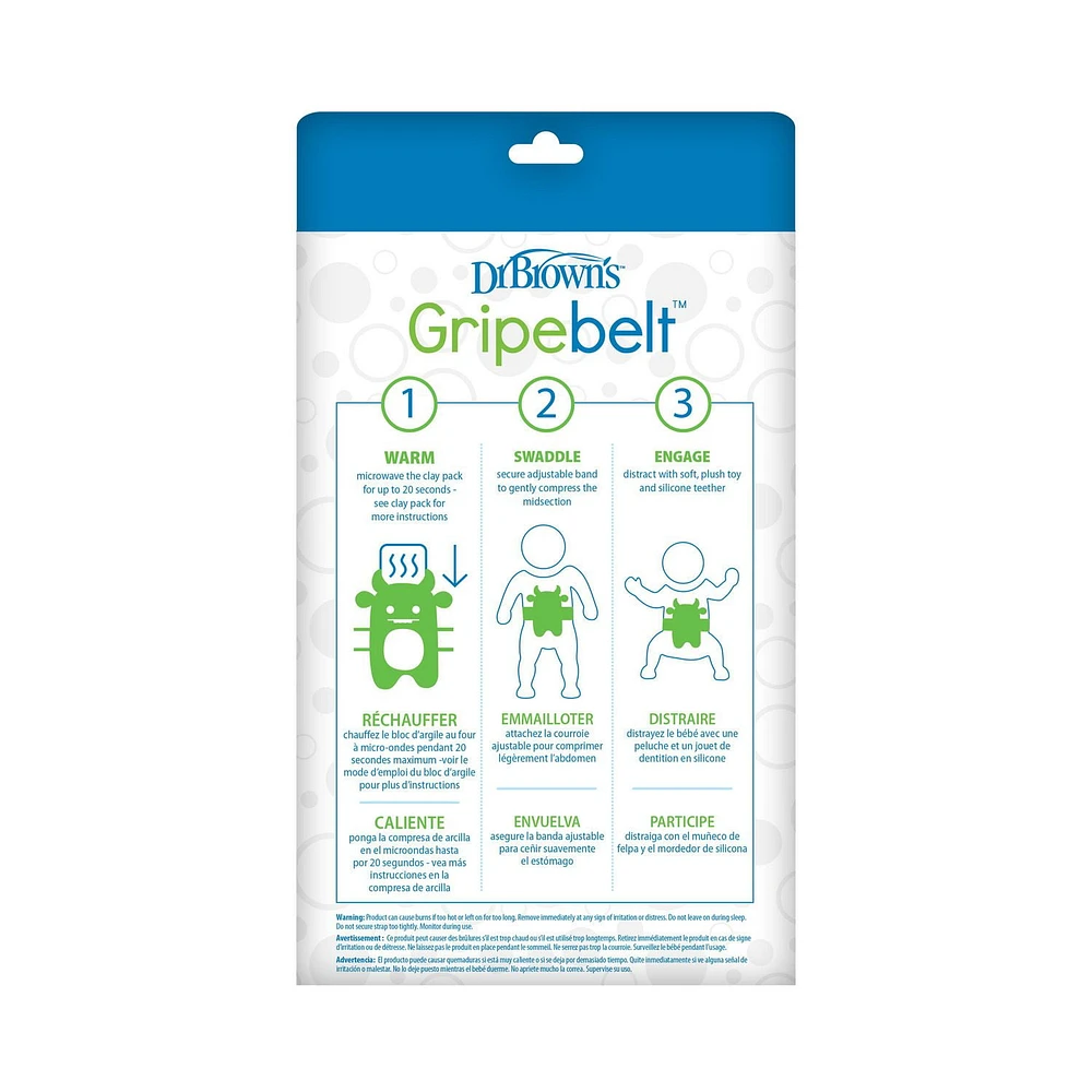 Dr. Brown’s™ Gripebelt™ Colic Swaddling Belt Blue