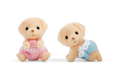 Calico Critters Yellow Lab Twins