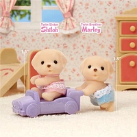 Calico Critters Yellow Lab Twins