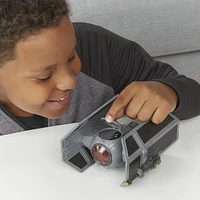 Star Wars Mission Fleet Stellar Class Darth Vader TIE Advanced 2.5-Inch-Scale Figure and Vehicle, Toys for Kids Ages 4 and Up