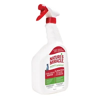 Nature's Miracle Éliminateur de taches et d'odeurs pour les chats, 946ml Formule enzymatique forte!
