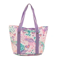 Ladies Fashion Lunch Bag made of Micro Fiber Polyester