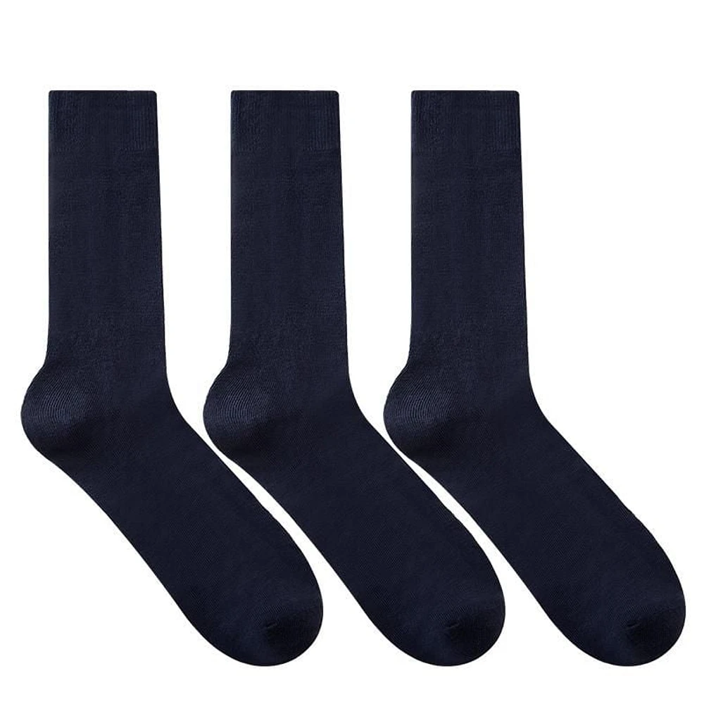 Lot de 3 paires de mi-chaussettes habillées George pour hommes