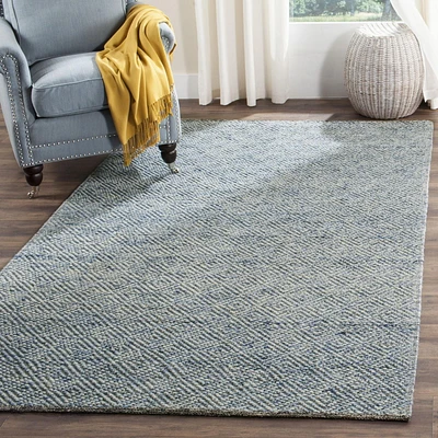 Safavieh Natura Eanna Geometric Area Rug, Ivory / Light Grey, 6' X 9'