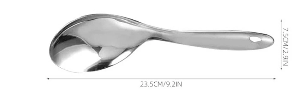 Sunwealth Best Selling Rice Ladle, Stainless Steel Rice Spoon