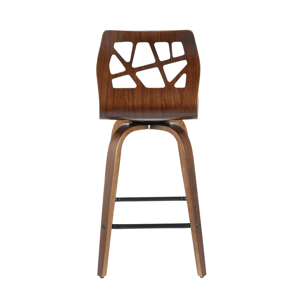 Folia Mid-Century Modern Counter Stool by LumiSource