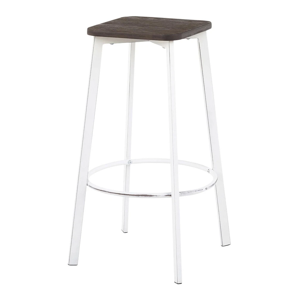 Clara Industrial Barstool by LumiSource