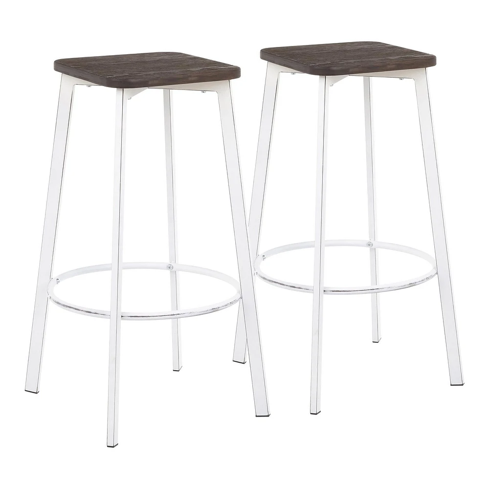 Clara Industrial Barstool by LumiSource