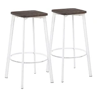 Clara Industrial Barstool by LumiSource