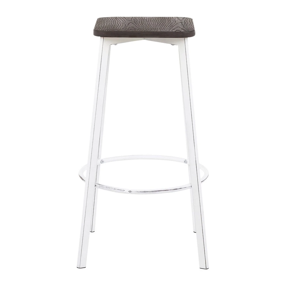 Clara Industrial Barstool by LumiSource