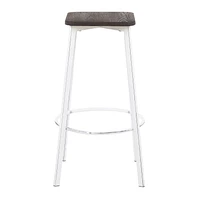 Clara Industrial Barstool by LumiSource