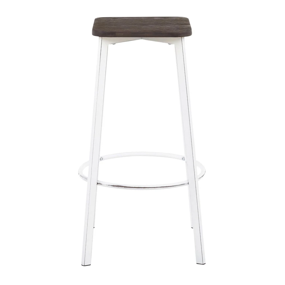 Clara Industrial Barstool by LumiSource