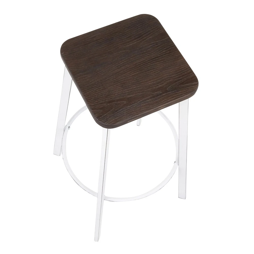 Clara Industrial Barstool by LumiSource