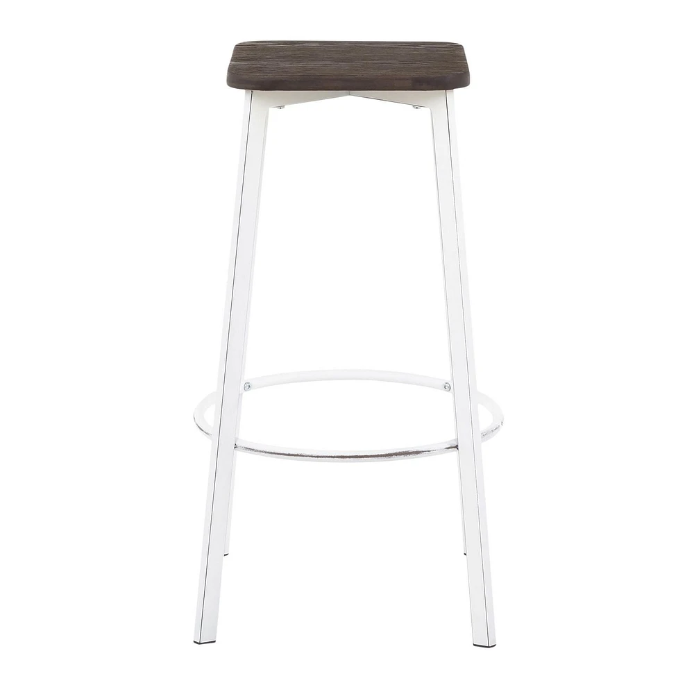 Clara Industrial Barstool by LumiSource