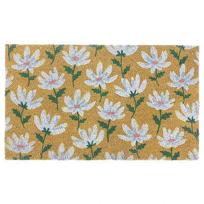 Mat De Porte De La Coire Shasta Daisy 18 X 30