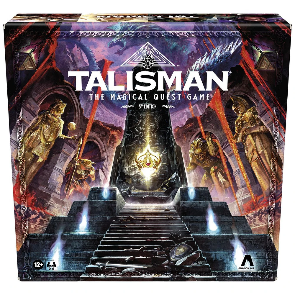 Talisman: The Magical Quest Board Game, 5th Edition, Fantasy Tabletop Adventure Games, 12+