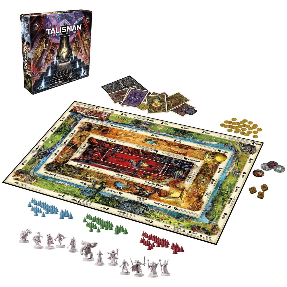 Talisman: The Magical Quest Board Game, 5th Edition, Fantasy Tabletop Adventure Games, 12+