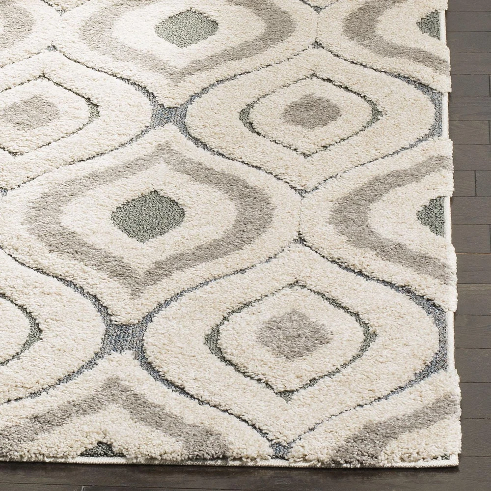 Safavieh Florida Declan Geometric Swirls Shag Area Rug
