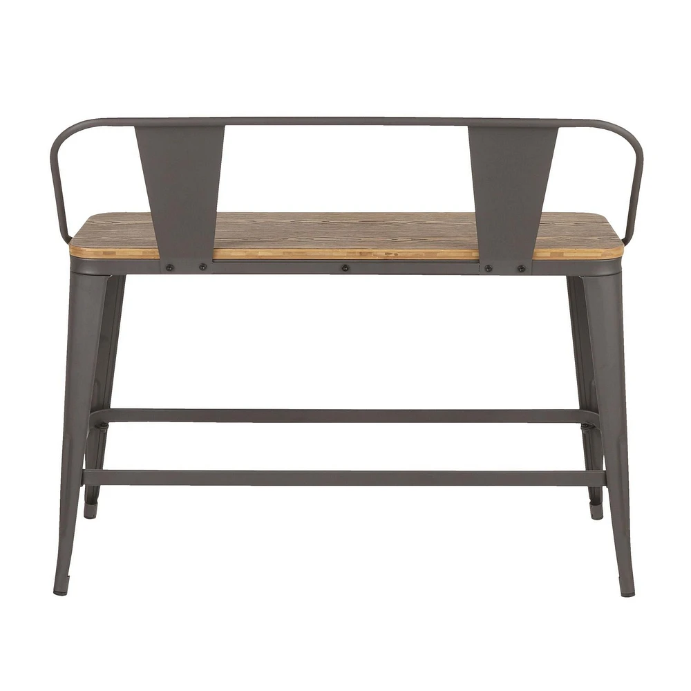 Oregon Industrial Counter Bench by LumiSource