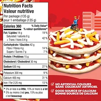 Lunchables Extra Cheesy Pizza, 135 g Tray, Extra Cheesy Pizza