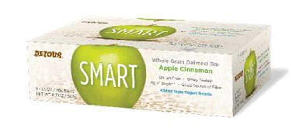 Detour Smart Apple Cinnamon Whole Grain Oatmeal Bars