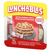 Lunchables Extra Cheesy Pizza, 135 g Tray, Extra Cheesy Pizza