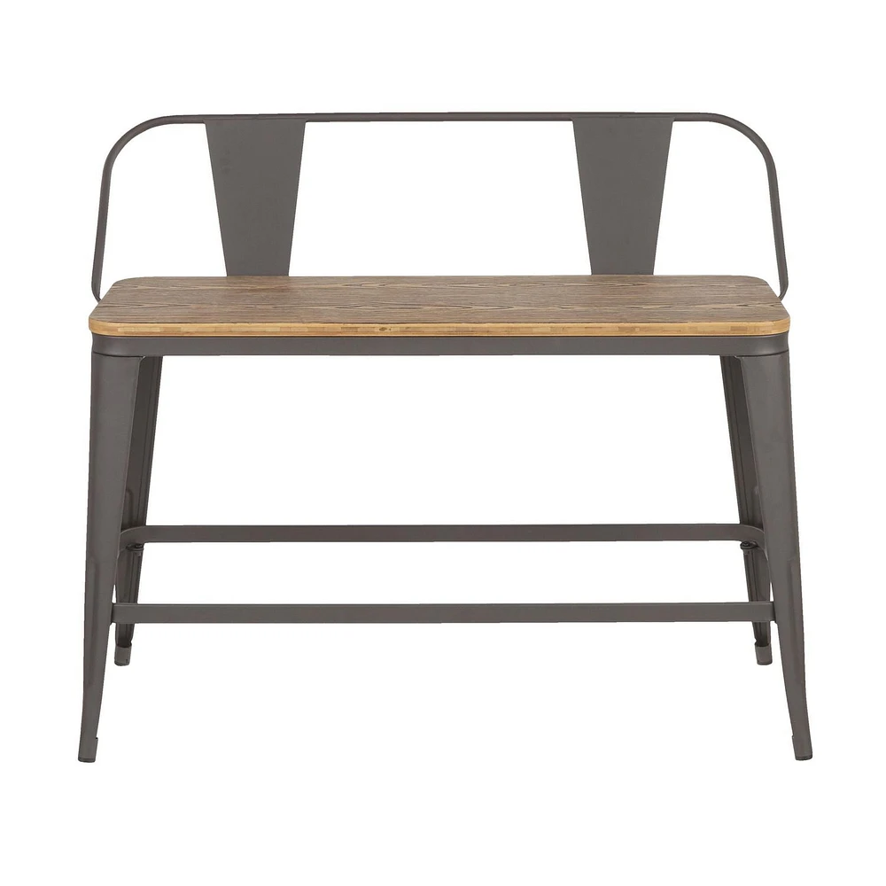 Oregon Industrial Counter Bench by LumiSource