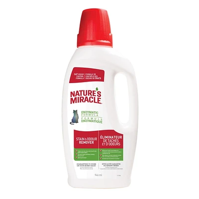 Nature’s Miracle Stain And Odour Remover Cat, Odour Control Formula, Spray 946ml