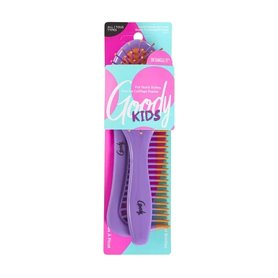 Goody Kids Brush Combo for effortless styling - 2Ct, Good Kids Brush