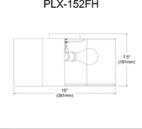 Phlox Flushmount