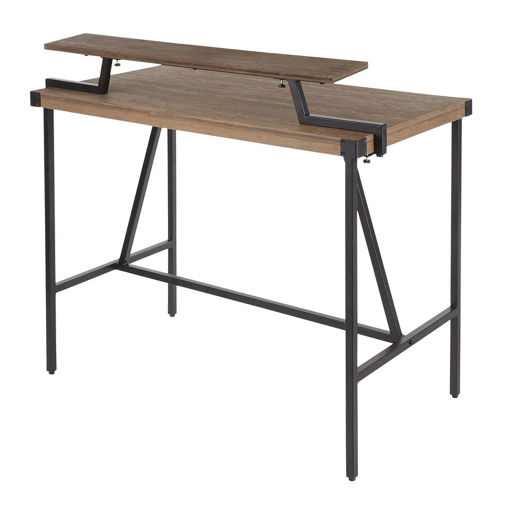 Gia Industrial  Counter Table by LumiSource