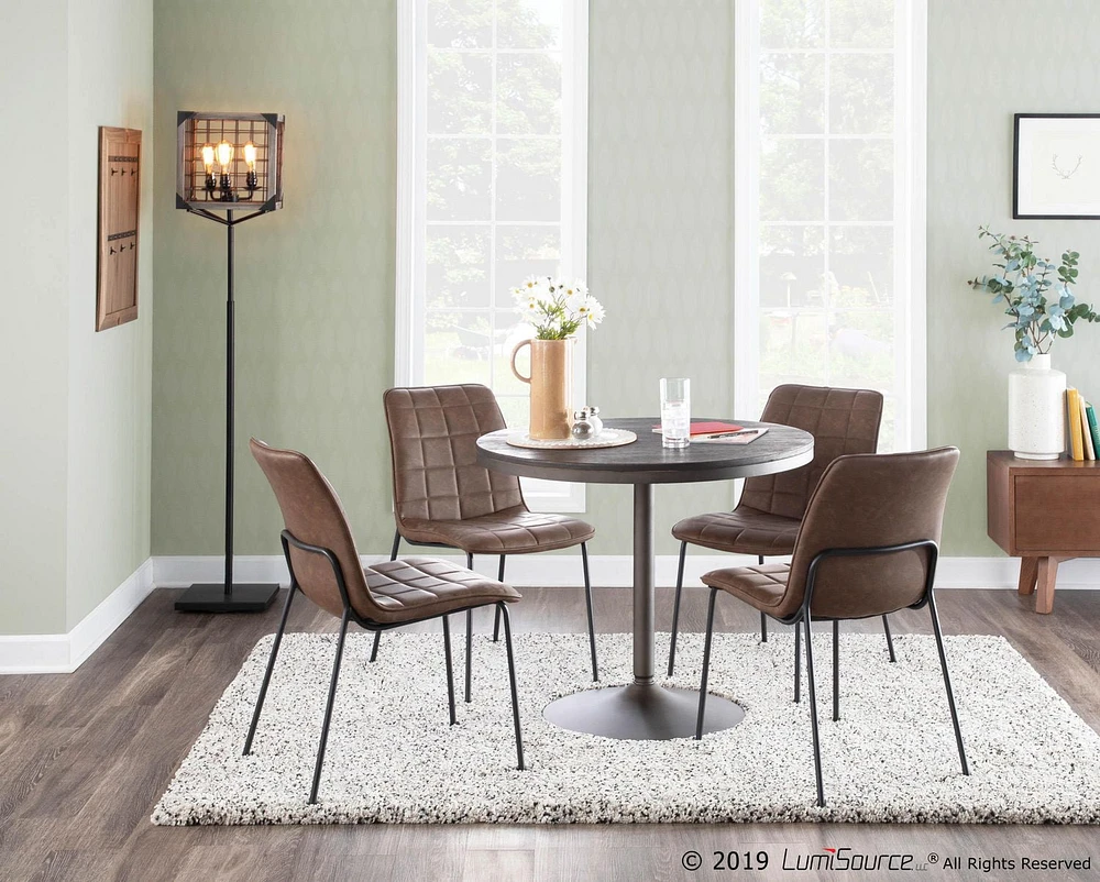 Dakota Contemporary  Dining Table by LumiSource