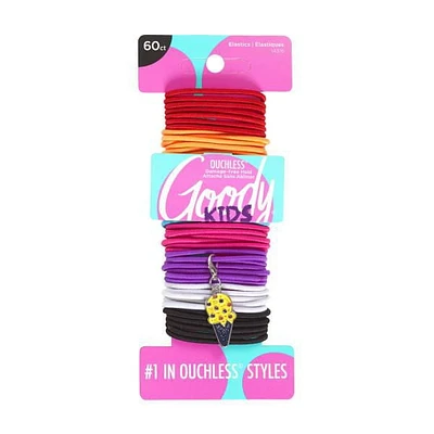 Goody Kids Ouchless Elastics - Breloque Bonus - 60Ct Goody Kids Elastics