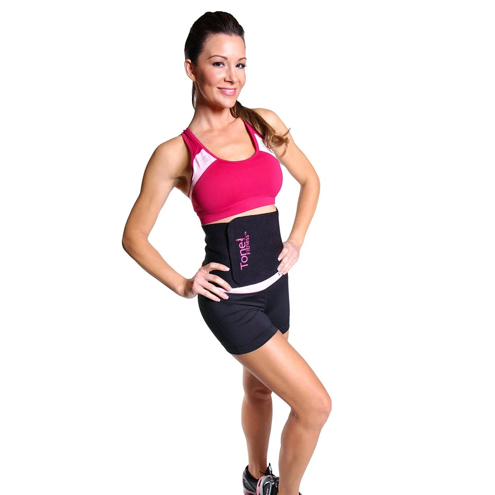 Tone Fitness Slimmer Belt with Gel Pack