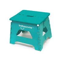 babyworks™ Folding Step Stool - Teal