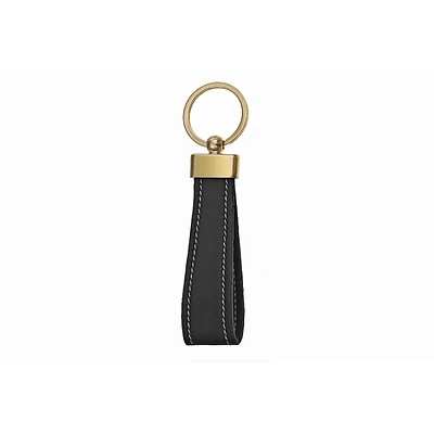 PU Leather Key Chain Black