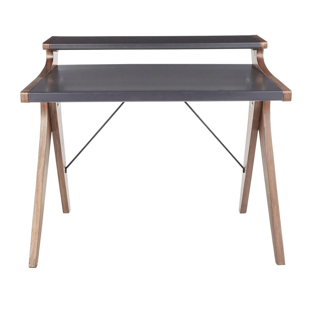 Archer Mid-century Modern Desk by LumiSource