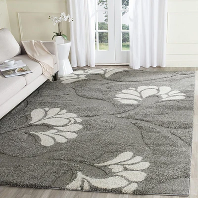 SAFAVIEH Florida Teodor Floral Shag Area Rug