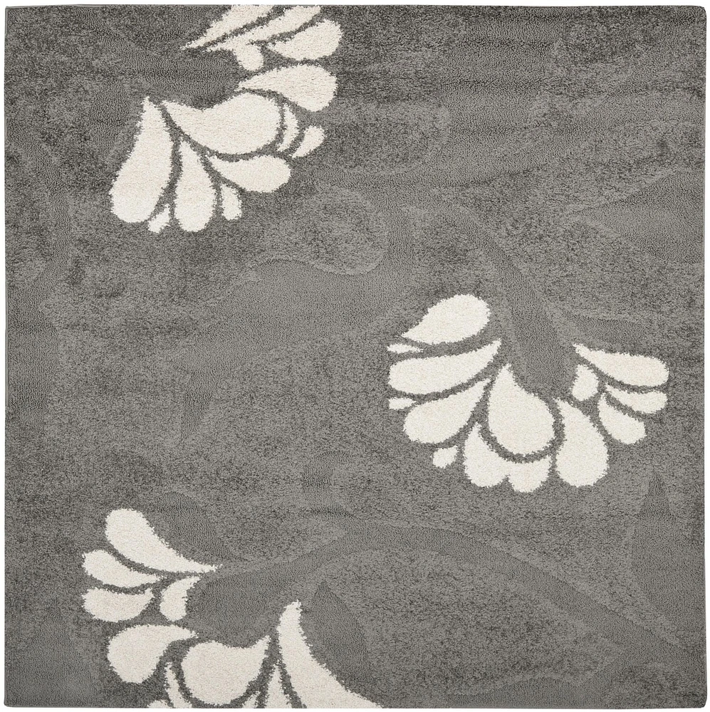 SAFAVIEH Florida Teodor Floral Shag Area Rug