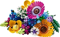 LEGO Icons Wildflower Bouquet Set - Artificial Flowers with Poppies and Lavender, Adult Collection, Unique Home Décor, Botanical Piece for Anniversary Gift, 10313, Includes 939 Pieces, Ages 18+