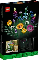 LEGO Icons Wildflower Bouquet Set - Artificial Flowers with Poppies and Lavender, Adult Collection, Unique Home Décor, Botanical Piece for Anniversary Gift, 10313, Includes 939 Pieces, Ages 18+