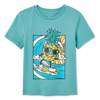 T-shirt à manches courtes George pour petits garçons Tailles 2T-5T