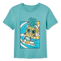 T-shirt à manches courtes George pour petits garçons Tailles 2T-5T