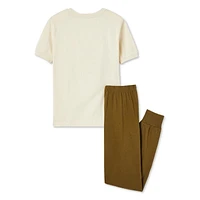 Pyjama 2 pièces George pour garçons Tailles TP–TG