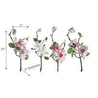 Magnolia Small Spray - Set of 4