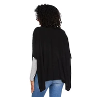 Iyla Women's Cable Knit Poncho