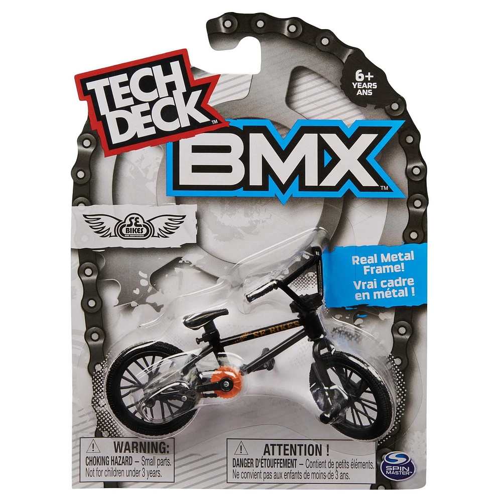 Tech Deck, BMX Finger Bike, SE Bikes, Black